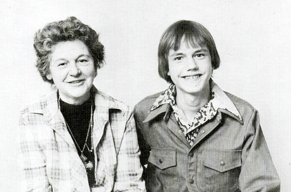 Dave and his mother, Elaine